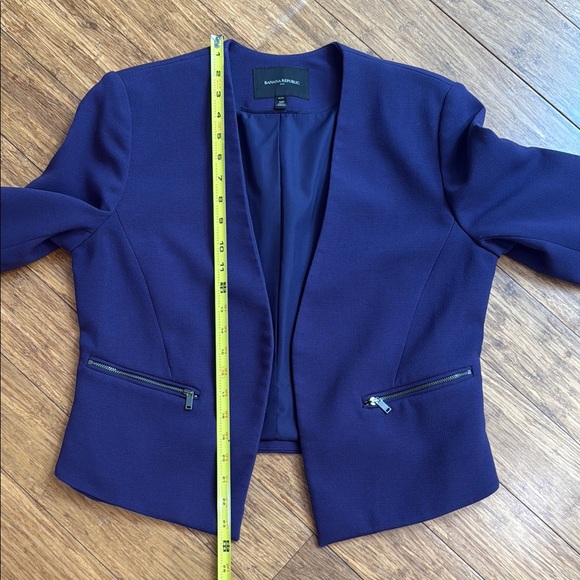 Banana Republic Factory Purple Women's Jacket Blazer - Picture 11 of 12